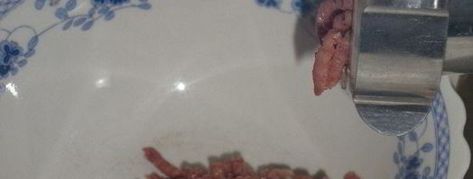 пельмени с гусем, гречкой и овощами. Шаг 9