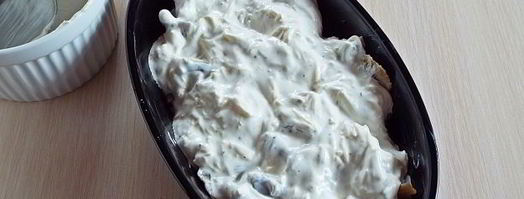 пельмени с опятами и сыром в духовке. Шаг 10