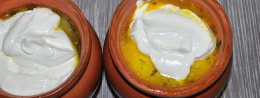 пельмени в горшочках. Шаг 7