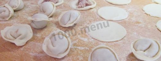 свиные пельмени из свинины. Шаг 14