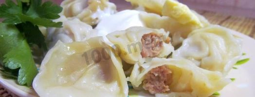 свиные пельмени из свинины. Шаг 19