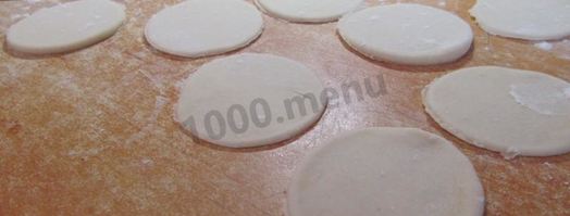 тесто для пельменей без яиц. Шаг 13