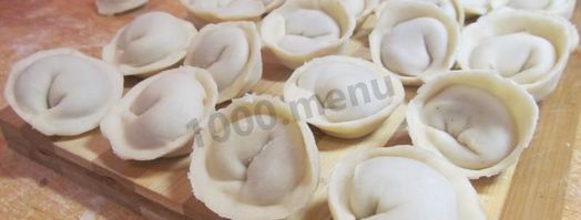 тесто для пельменей без яиц. Шаг 15