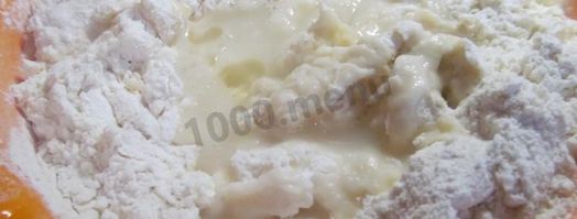 тесто для пельменей без яиц. Шаг 3