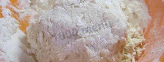 тесто для пельменей без яиц. Шаг 4