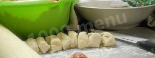 тесто для пельменей в хлебопечке. Шаг 3