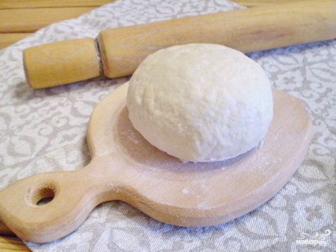 Рецепт теста на пельмени
