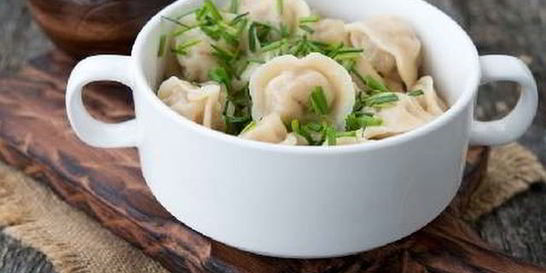 Традиционные пельмени с мясом