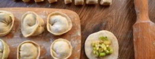 вегетарианские пельмени с кабачками. Шаг 4