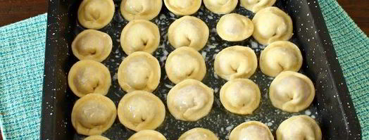 жареные пельмени в духовке. Шаг 10