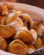 Жареные пельмени