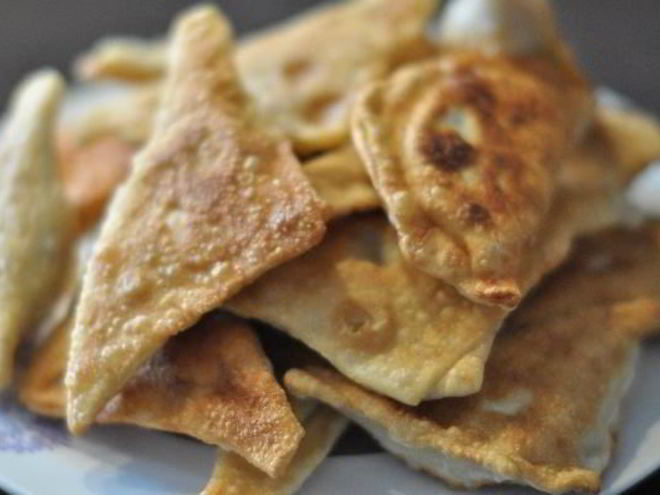 Рецепт жареных вонтонов по-мексикански