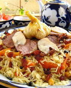 Азербайджанский сладкий плов