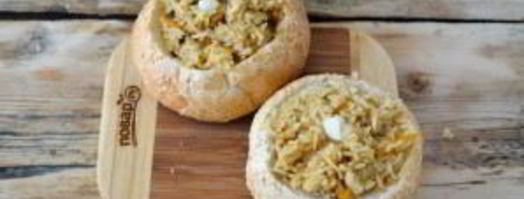 булочки, фаршированные пловом. Шаг 10