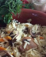 Грибной плов