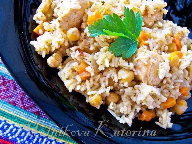 Рецепт ивитмы палов — плова с нутом