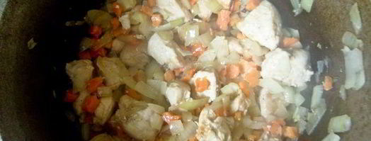 ивитма палов — плов с нутом. Шаг 5