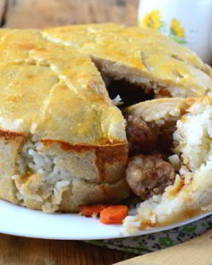 Хан-плов с фрикадельками