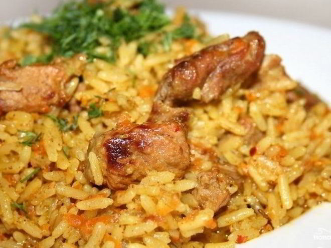 Рецепт обычного плова