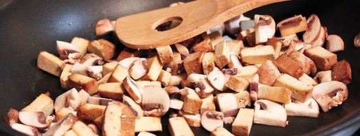 овощная паэлья с грибами. Шаг 3