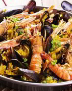 Паэлья из морепродуктов