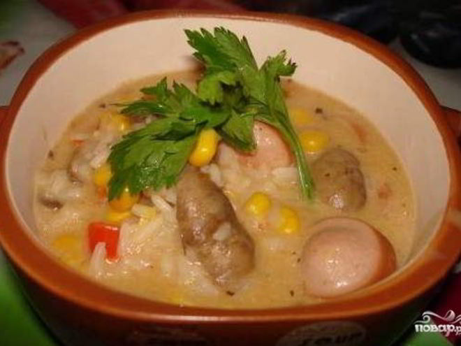 Рецепт паэльи с грибами