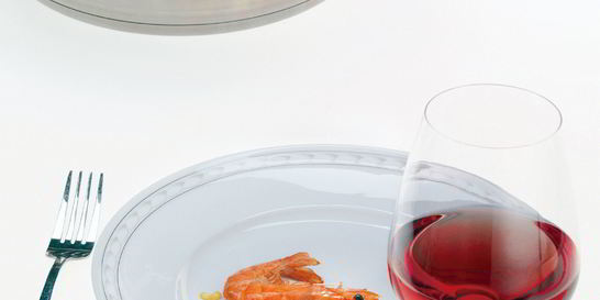 Паэлья с креветками и курицей