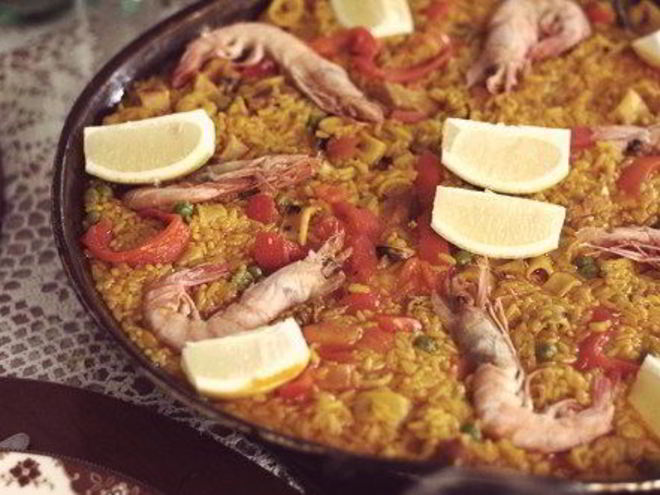 Рецепт паэльи с морепродуктами