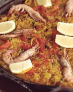 Паэлья с морепродуктами