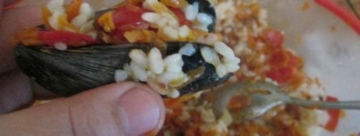 пилав — плов из мидий. Шаг 7