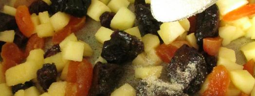 плов фруктовый санаторский с апельсином. Шаг 7