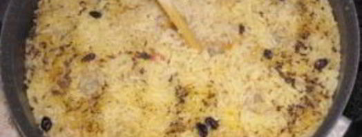 плов из баранины с помидорами. Шаг 12