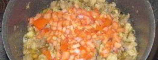 плов из баранины с помидорами. Шаг 6