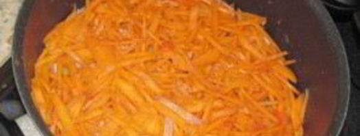 плов из баранины с помидорами. Шаг 8