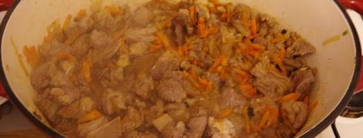 плов из барашка. Шаг 12