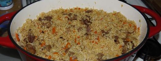 плов из барашка. Шаг 14