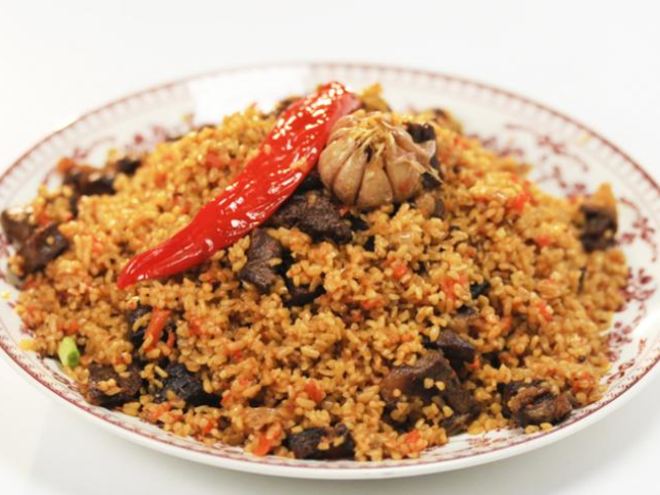 Рецепт плова из булгура