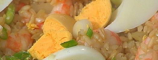 плов из бурого риса с креветками. Шаг 13