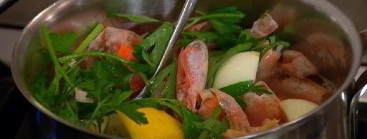 плов из бурого риса с креветками. Шаг 5