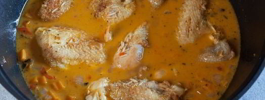 плов из бурого риса с курицей. Шаг 9