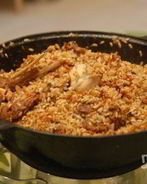 Плов из говядины в казане