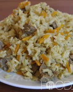 Плов из говядины