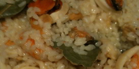 Плов из морепродуктов