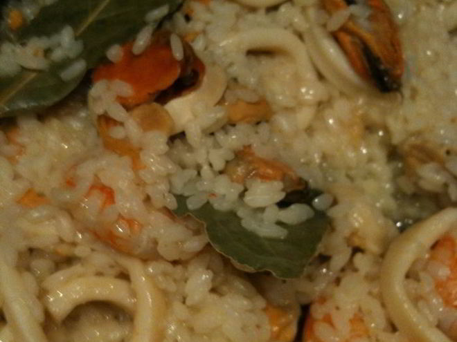 Рецепт плова из морепродуктов