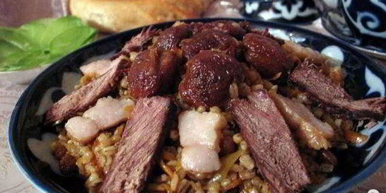 Плов из перловки