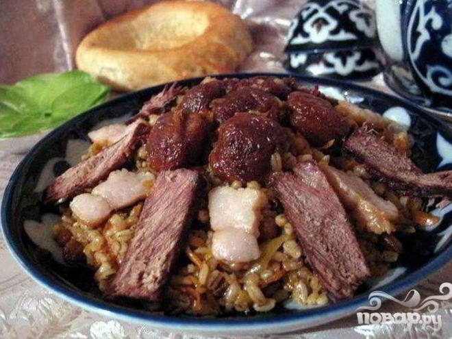 Рецепт плова из перловки