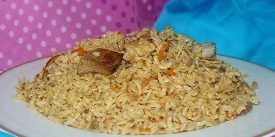 Плов из утки в мультиварке