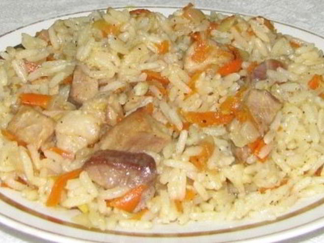 Рецепт плова на скорую руку