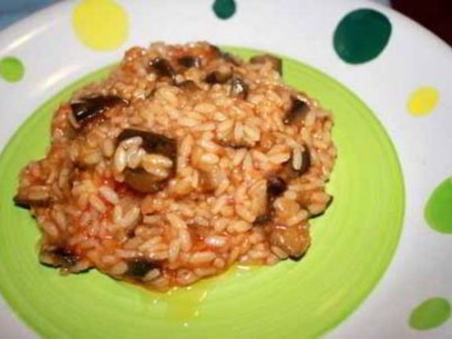 Рецепт плова овощной с грибами