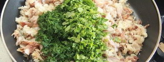 плов с балыглы кюкю. Шаг 13